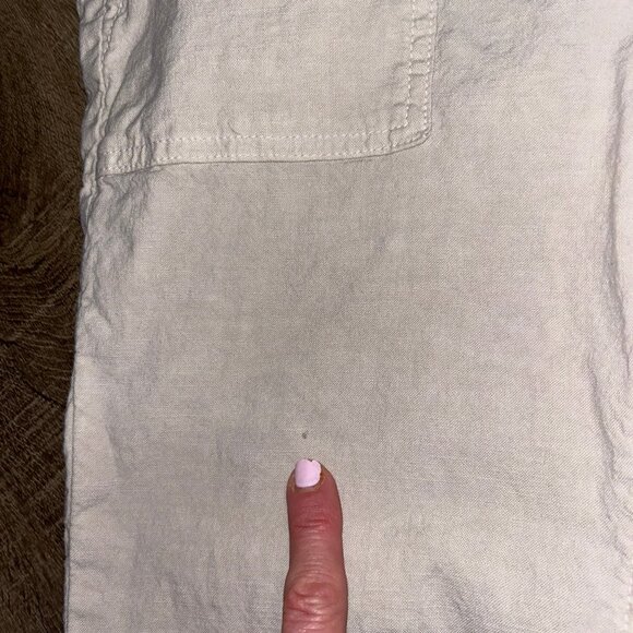 Frank & Eileen Jameslon Utility Cropped Fray Hem Pants Size 2 - Picture 14 of 15